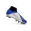 Nike Phantom Vision Elite DF FG Azul Plata